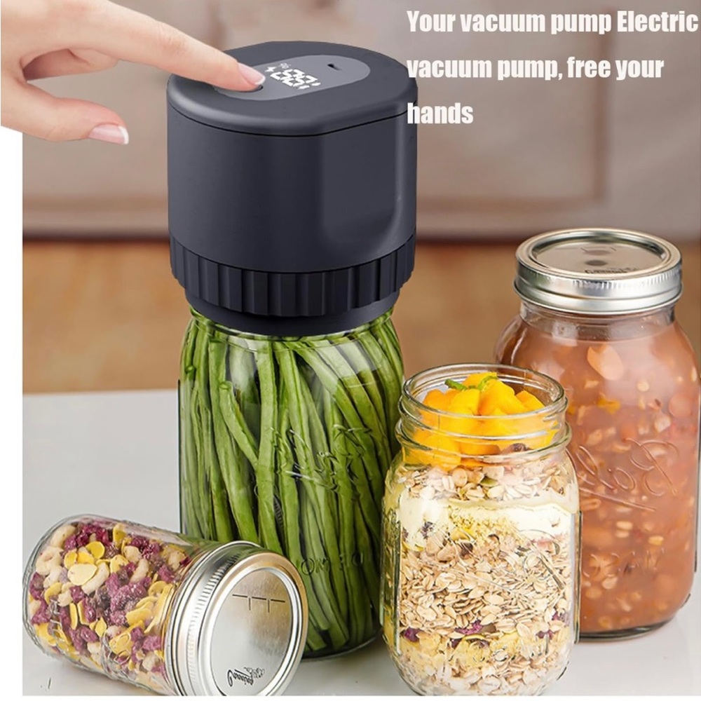 Brand new Mason Jar Sealer Electric Mason Jar Vacuum Sealer Kit